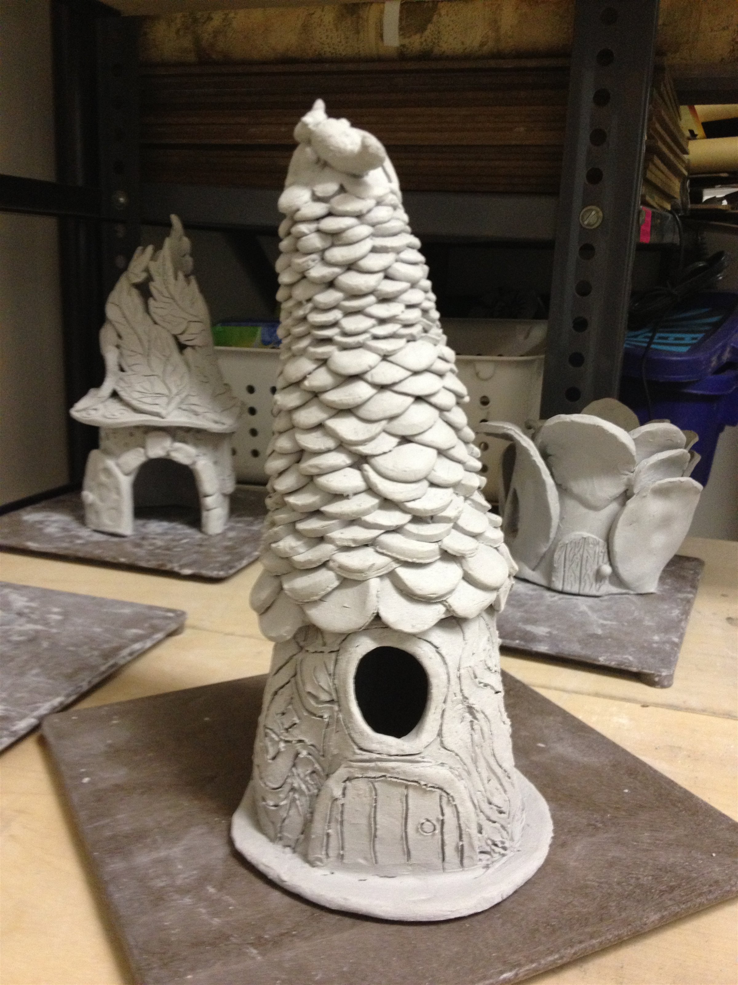 Ceramic Fairy House - Create Art with ME