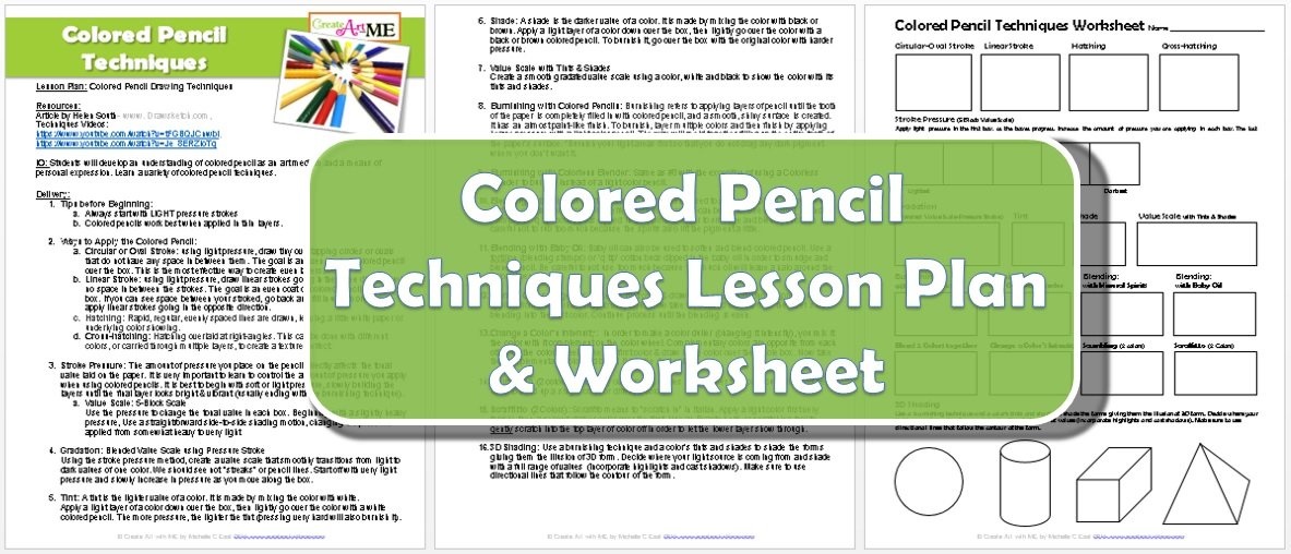 Colored Pencil Instruction: Learn 5 Basic Colored Pencil