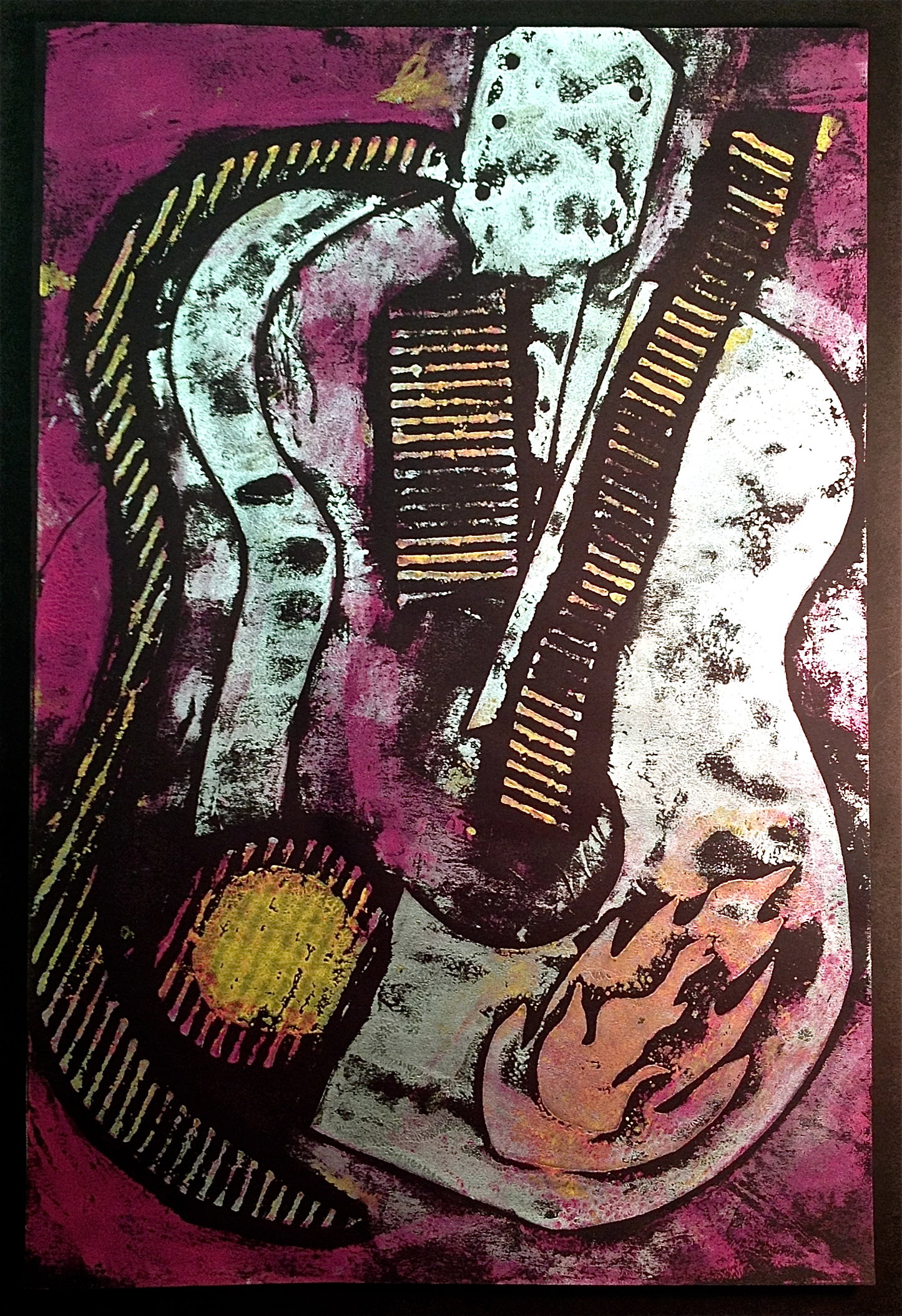 Collagraph Printmaking Lesson Create Art With Me