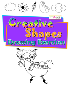 Creative Shapes Drawing Exercises